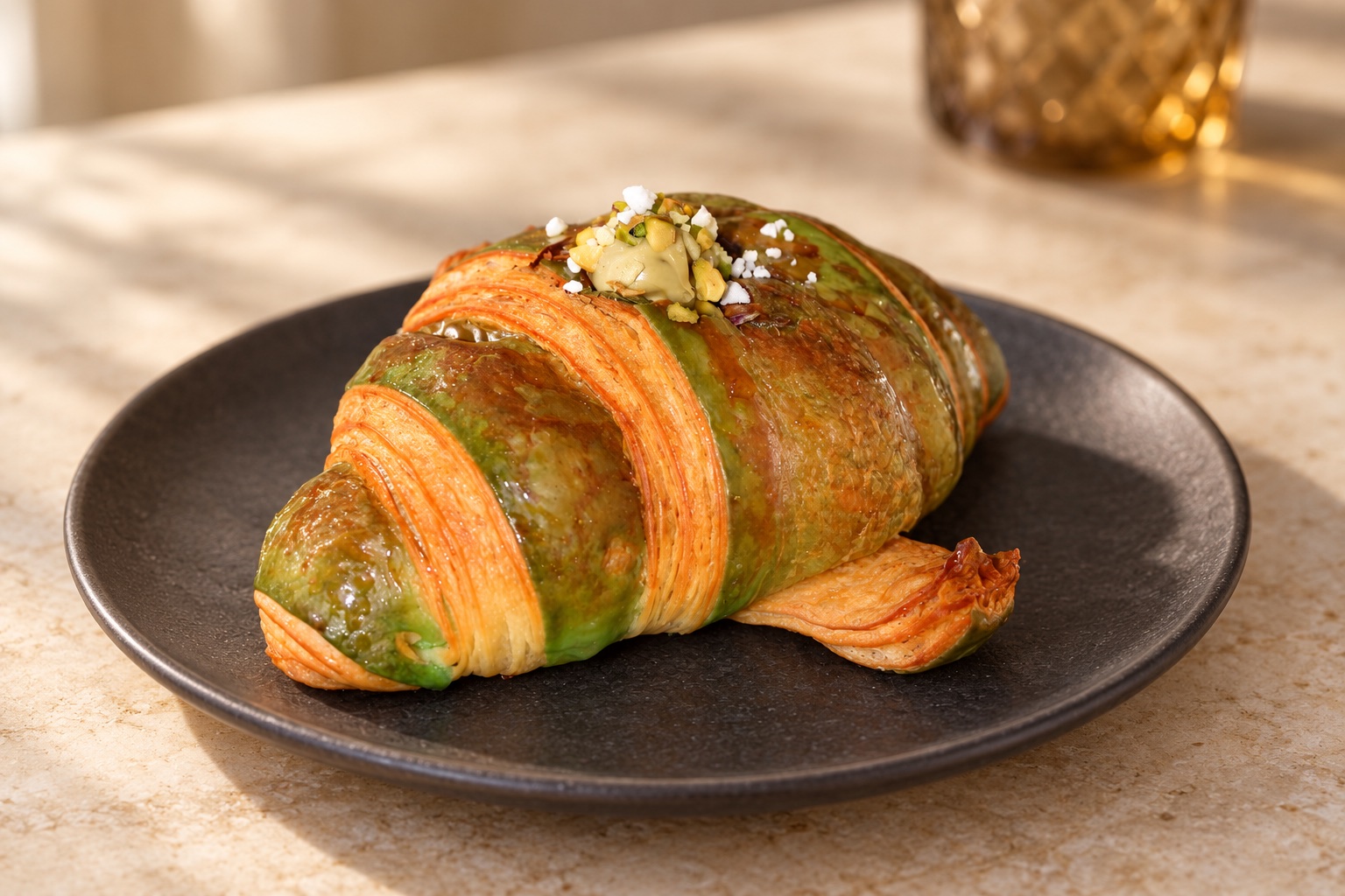 Cornetto Guadagni al pistacchio