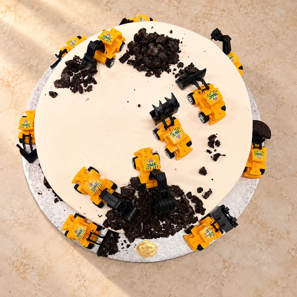 Un piccolo cantiere sulla torta