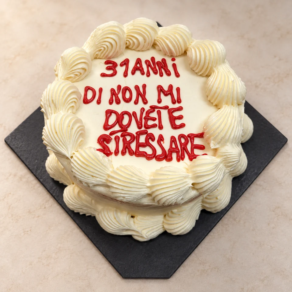31 anni di non mi dovete stressare