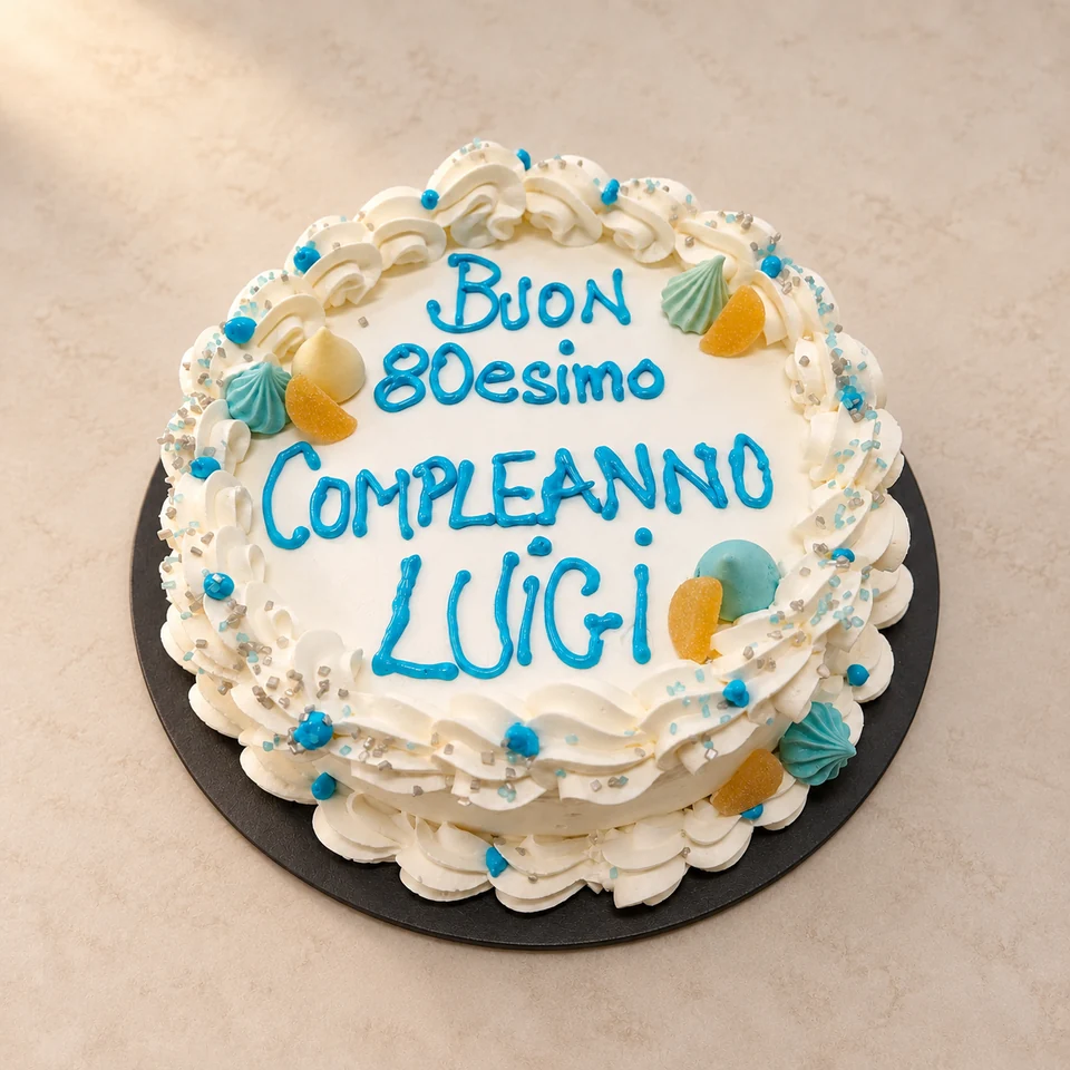 Un ottantesimo in azzurro